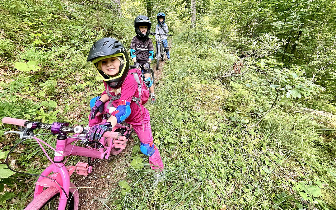 MTB trails für Kinder in Davos Klosters